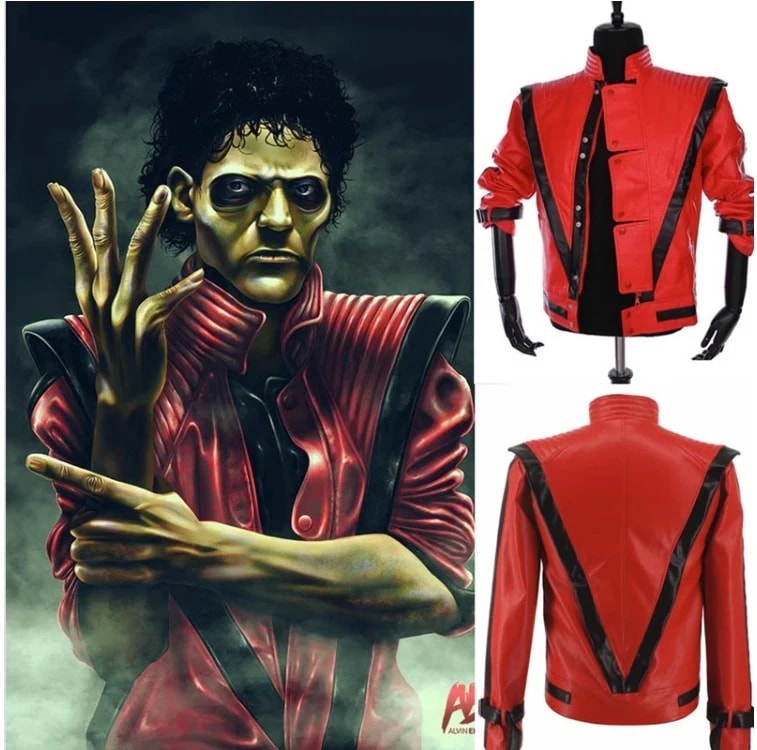 大人気 Mj ジャクソン スリラー レッド スリラー ジャケット