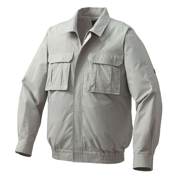 KU91900 空調服 綿薄手 脇下マチ付き 服のみ モスグリーン 4L