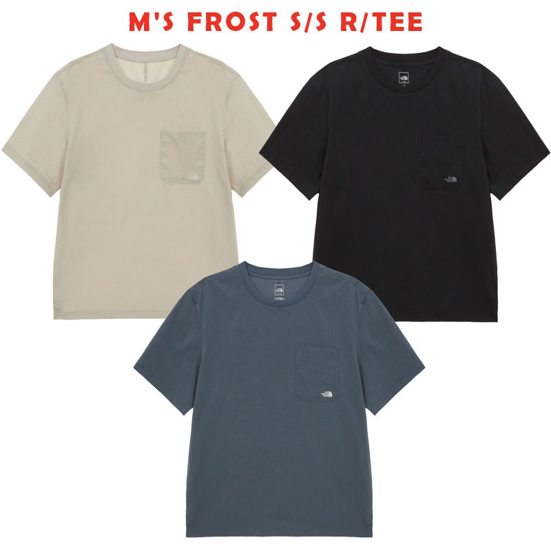 韓国正規品保証 関税負担なしNT7US25A MS FROST S S R TEEデイリー 基本 着装 男子 女子 人気 韓国 ファッション 男女共用 アウトドア
