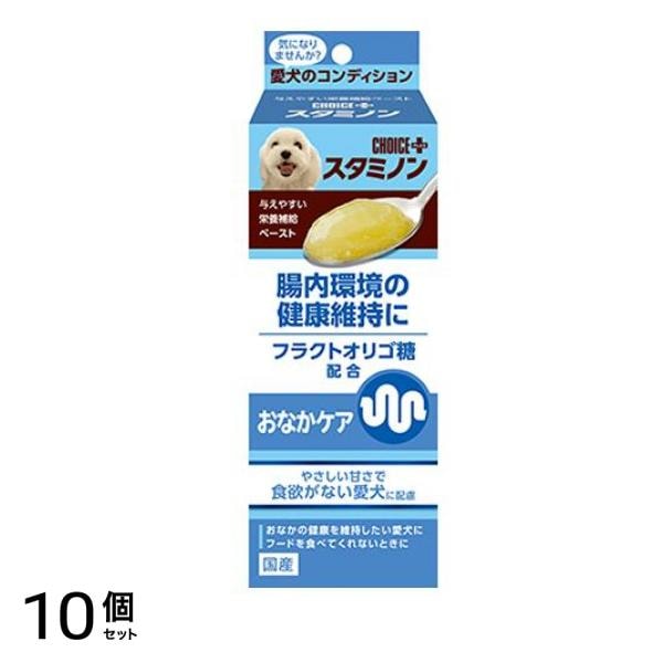 チョイスプラス スタミノン 腸内環境の健康維持に 40g 10個セット