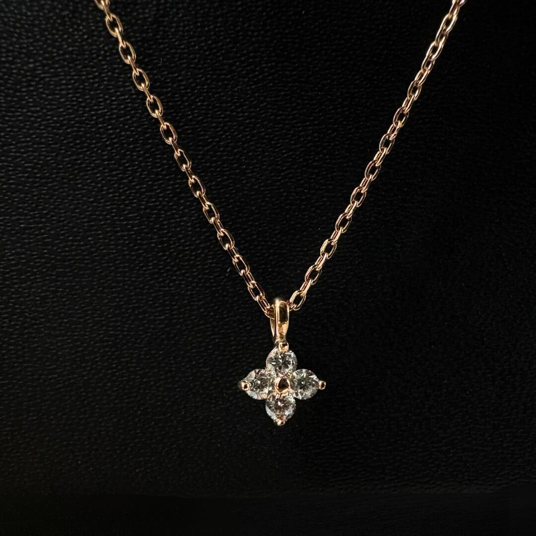 正規品 ナチュラルピュア フラワー ネックレス レディース ペンダント シンプル 上品 ピンクゴールドカラー ノンアレルギー サージカルステンレス ステンレス 金属アレルギー 対応 結婚式 結婚記念日