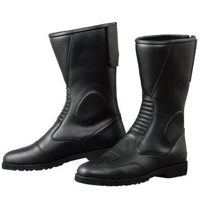 K202 BACK ZIPPER BOOTS WIDE BLK 25 05-115/BK/25