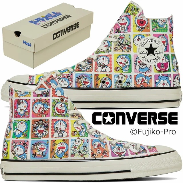 コンバース オールスター エイジド TC HI / ドラえもん ハイカット スニーカー カジュアルシューズ レースアップ マルチカラー 31314990 送料無料カジュアル