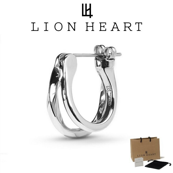 ピアス メンズ クロッシングピアス overlapping twist SV925 LH-1EA190 メンズピアス 片耳用 1点売り クリスマス 誕生日 プレゼント ギフト 彼氏 【ネコポス】