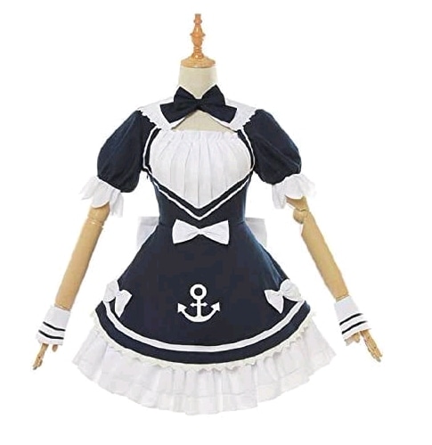 コスプレ衣装 ホロライブ コスプレ バーチャルYouTuber ホロライブ2期生 湊あくあ メイド服