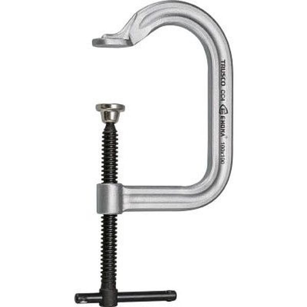 TC-100M シャコ万力 (口開100mmアゴ深さ100mm) メーカー直送