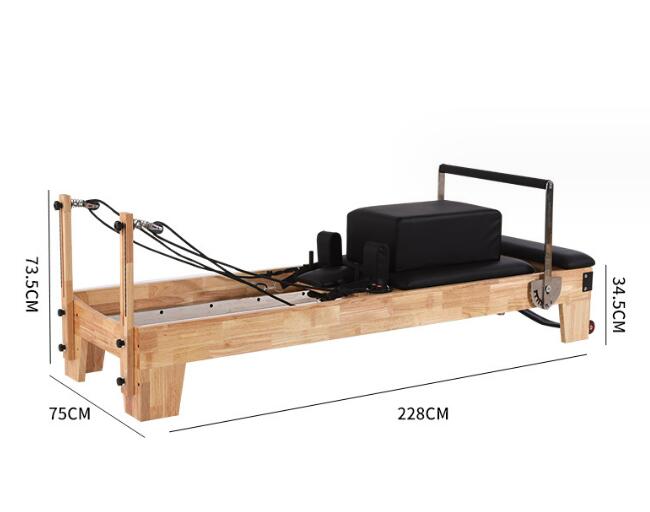ヨガトレーニング　ピラティスベッド 大型器具 5点セット 家庭用多機能トレーニングベッド ヨガトレーニング ボディビル ピラティスベッド