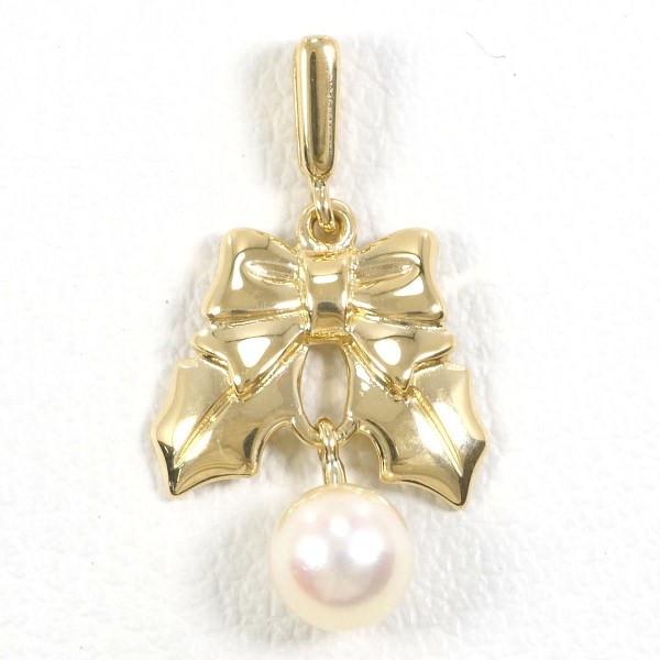 ミキモト K18YG ペンダントトップ パール(真珠) 総重量約1.4g