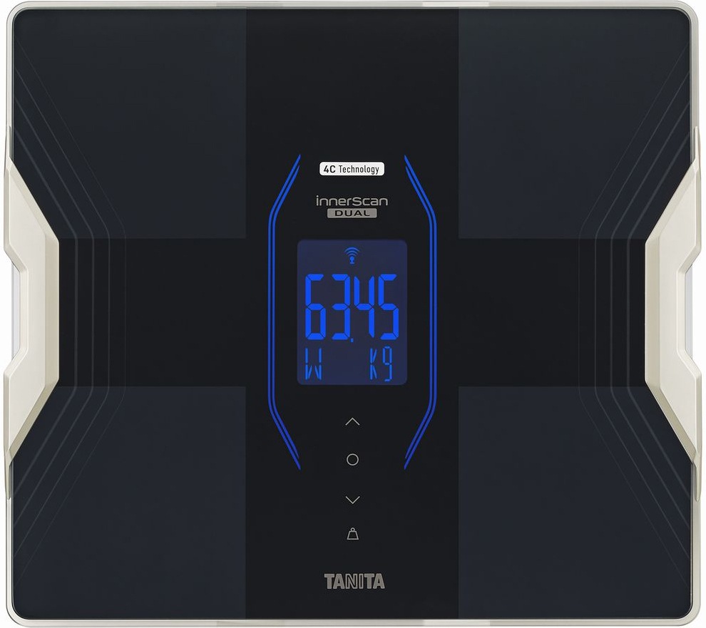 タニタ RD-917L-BK 体組成計（メタリックブラック） RD917LBK
