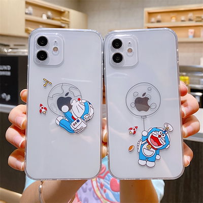 Qoo10 22ドラえもん青と白iphoneケー スマホケース 保護フィルム
