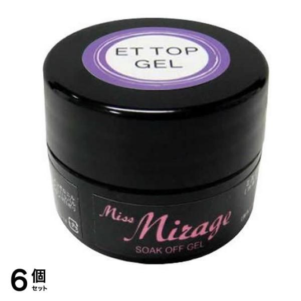 Miss Mirage(ミスミラージュ) ET(エクストラ)トップジェル 30g 6個セット