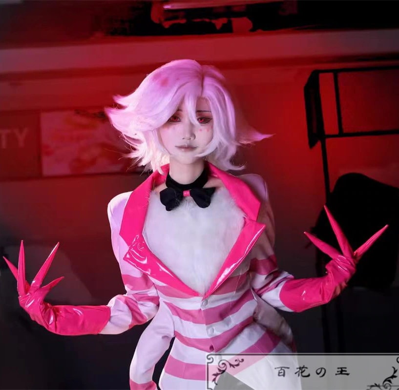 ハズビンホテル Angel Dust エンジェル ダスト コスプレ衣装 コスチューム ハロウィン 仮装 変装 7,560円