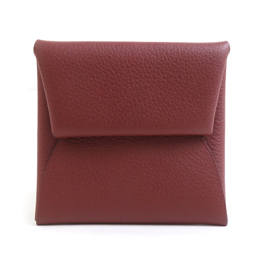 エルメス HERMES コインケース バスティア エバーカラー ルージュアッシュ ユニセックス r10889a
