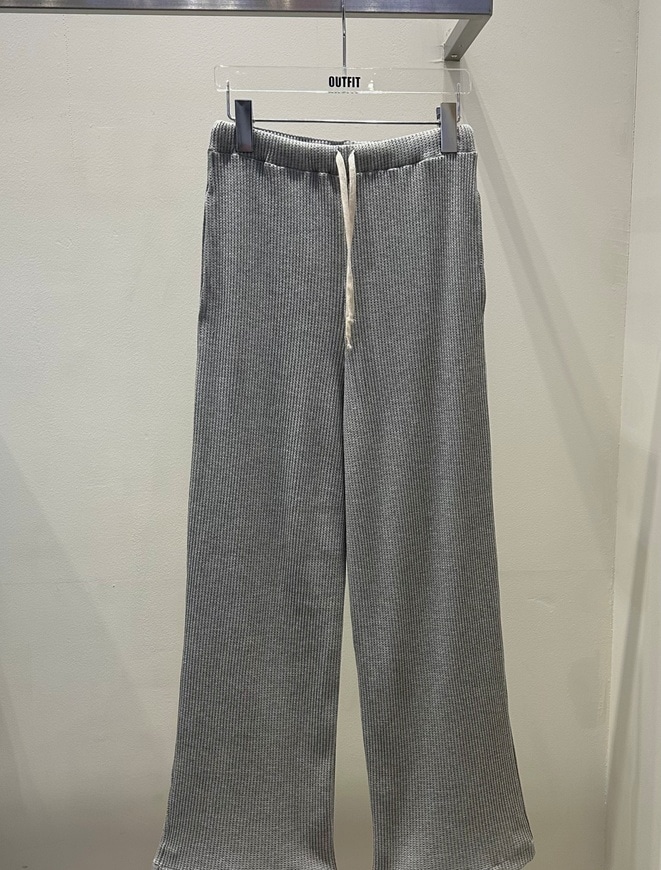 ワッフル·ジョガー·パンツ 아웃핏 와플 조거 팬츠 (1color)