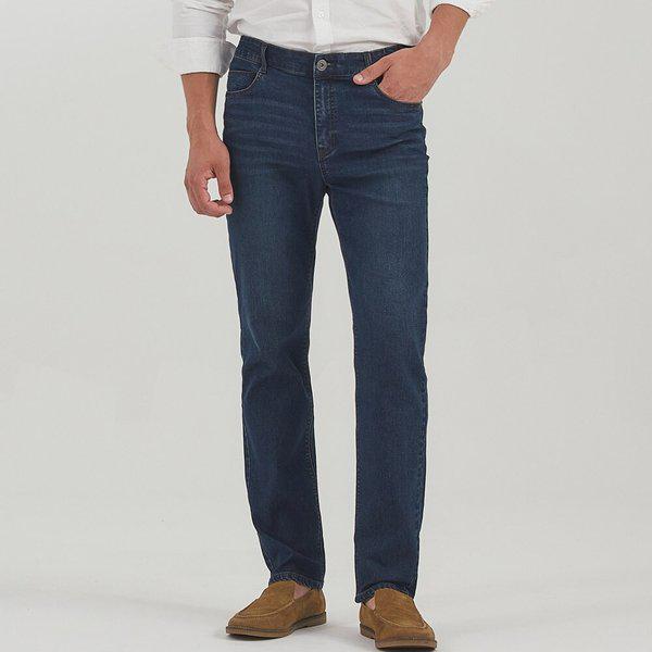 男性ライクラストレッチデニム_ネイビー