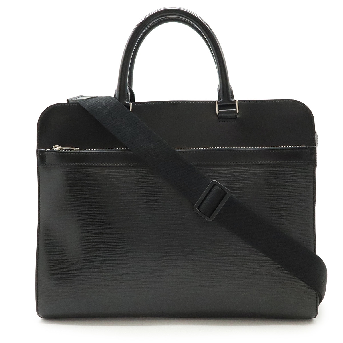エピ バサーノMM ビジネスバッグ ブリーフケース 書類カバン 2WAY ショルダーバッグ レザー ノワール ブラック M5403