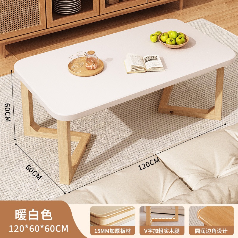 家庭用小さなアパートのための折りたたみ式ティーテーブル小さなテーブルシンプルなベイウィンドウティーテーブルベッドルーム学習コンピューターローテーブル 5,282円