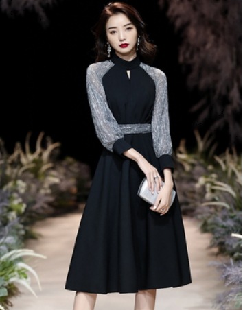 お上品長袖ワンピース 袖あり 綿 光沢 爽やか 大人スタイル 大人可愛い きれいめ シンプル カジュアル 大人 上品 おしゃれ かっこいい レトロ アジアン 大人可愛い 大人女子 こなれ感 ラブリー