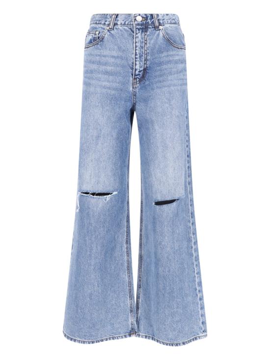 DUNST Women Denim Pants UDPA6B233B2 CLASSIC BLUE Blue