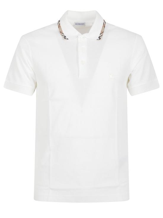 BURBERRY Men Polo Shirts 8126955 B7078 White