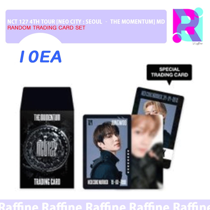 10EA [RANDOM TRADING CARD SET] NCT 127 4TH TOUR [NEO CITY : SEOUL ‐ THE MOMENTUM] MD