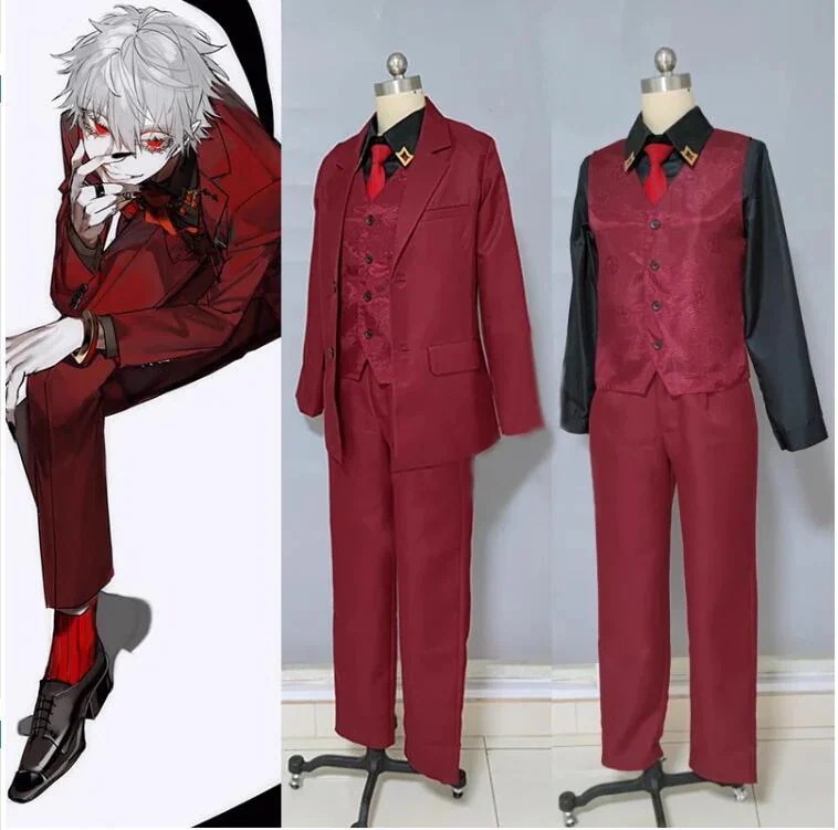 にじさんじ バーチャルライバー VTuber 葛葉 コスプレ衣装 スーツ コスチューム ハロウィン 変装 仮装期間限定30％