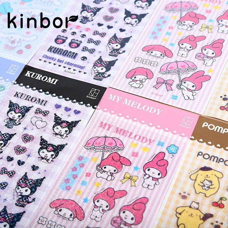 新発売ラベルステッカー3日出荷pet手帳シール甜心シール防水カード手帳自由心素材シール