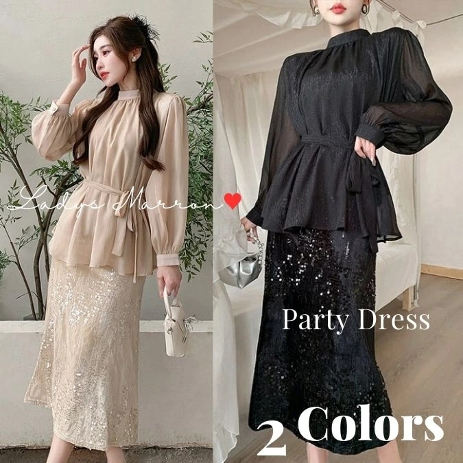 6月の新製品すぐに発送可能 オケージョンドレス オケージョン セットアップ スパンコールドレス パーティードレス 韓国 成人式ドレス 同窓会ドレス お呼ばれドレス 結婚式 プチプラ ワンピース 結婚式 4,840円