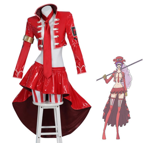 ONE PIECE（ワンピース） ベロベティ 東軍 軍隊長 コスプレ衣装