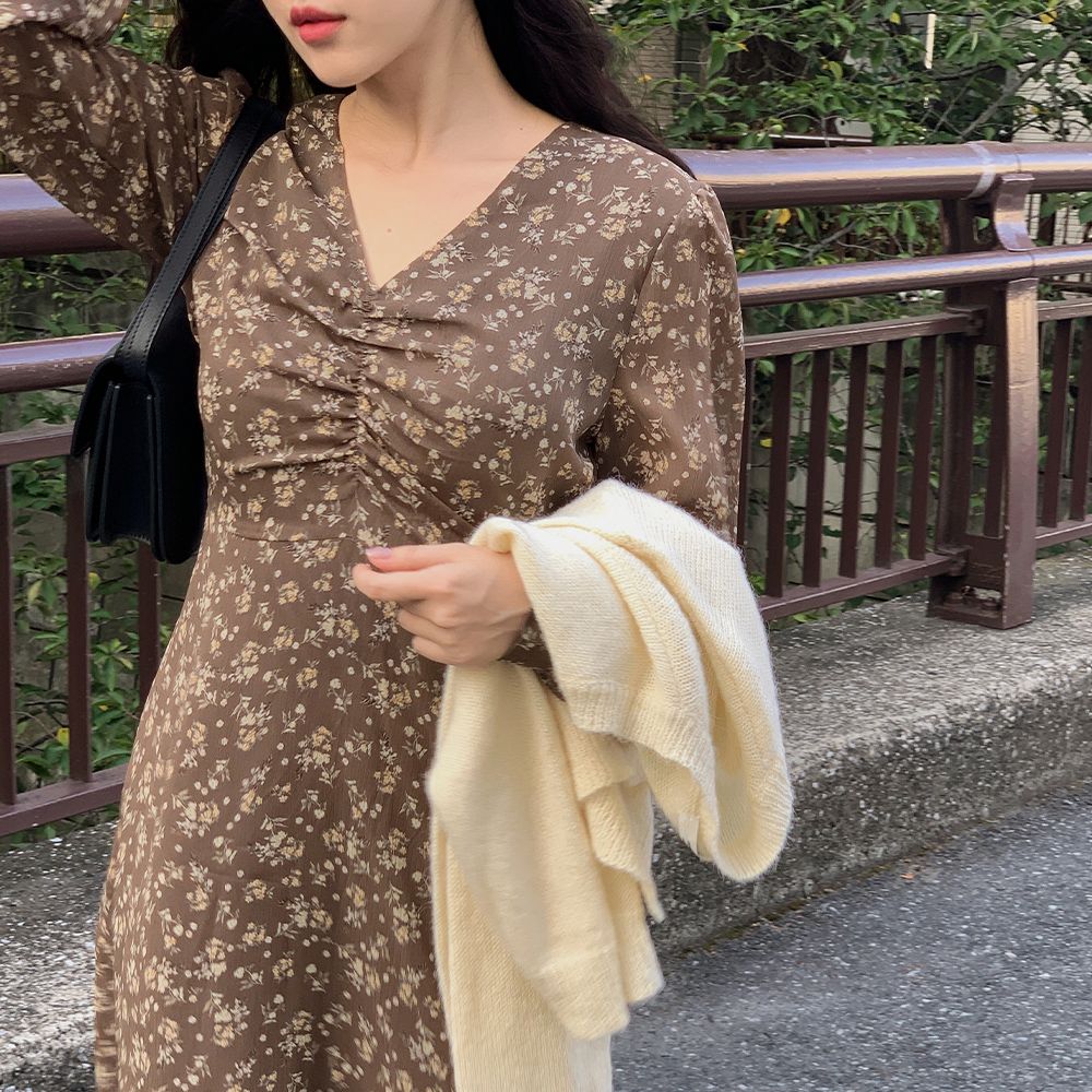 ジェイニー シフォン ワンピース