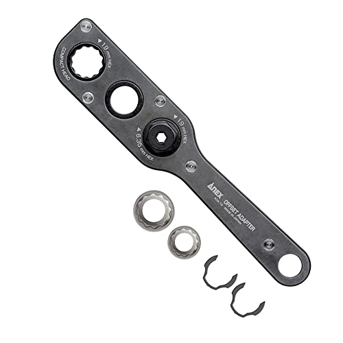 アネックス(ANEX) オフセットアダプター 対辺19mm ソケット2個組(17/19mm) AOA