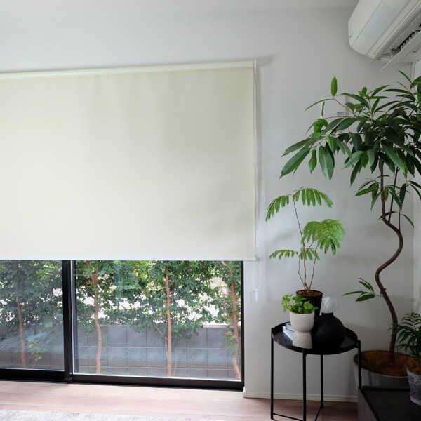 TOSO Sロール 遮光 アイボリー W60 × H180 ボールチェーン式ロールスクリーン メーカー直送