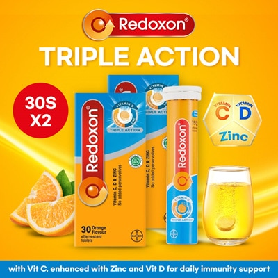 [ 2 packs ] Redoxon Triple Action 30s