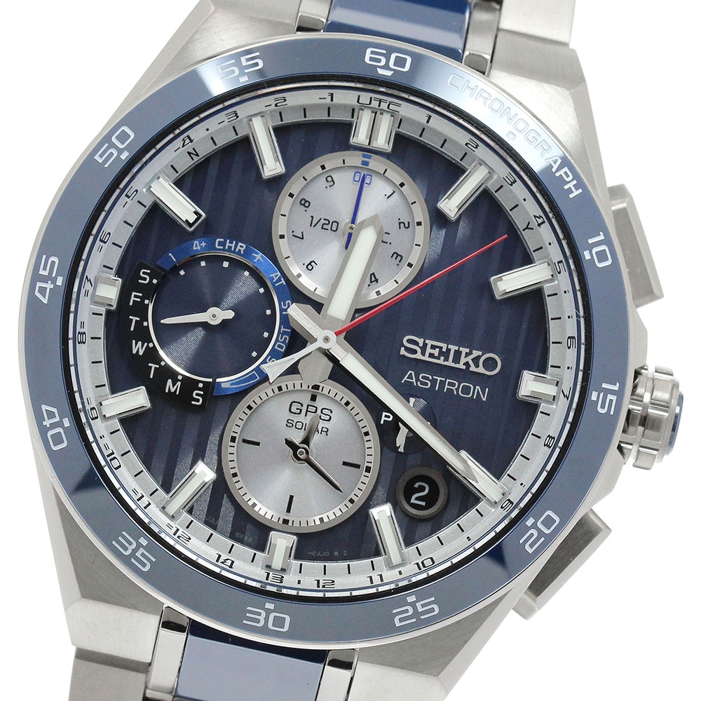 セイコー SEIKO SBXC181/5X83-0AA0 アストロン ネクスター GPS ソーラー電波 メンズ 極美品 箱・保証書付き_907848【中古】