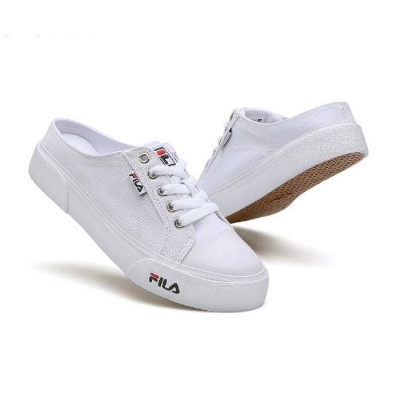 Como Mule White 1XM00971E スリップオン