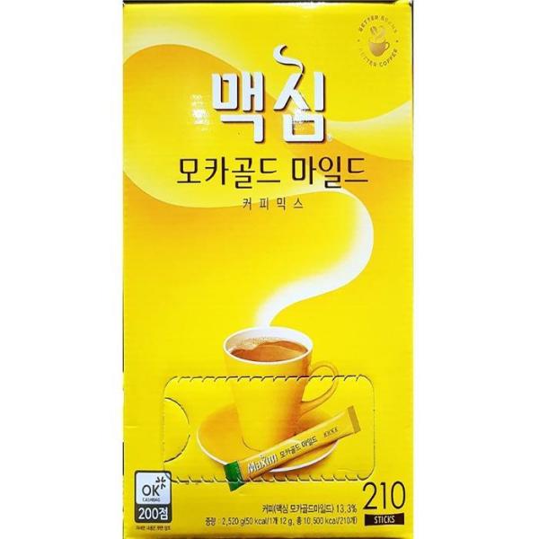 SK-HY s166071 使い捨て コーヒーミックス(マキシム モカ 210T)X4