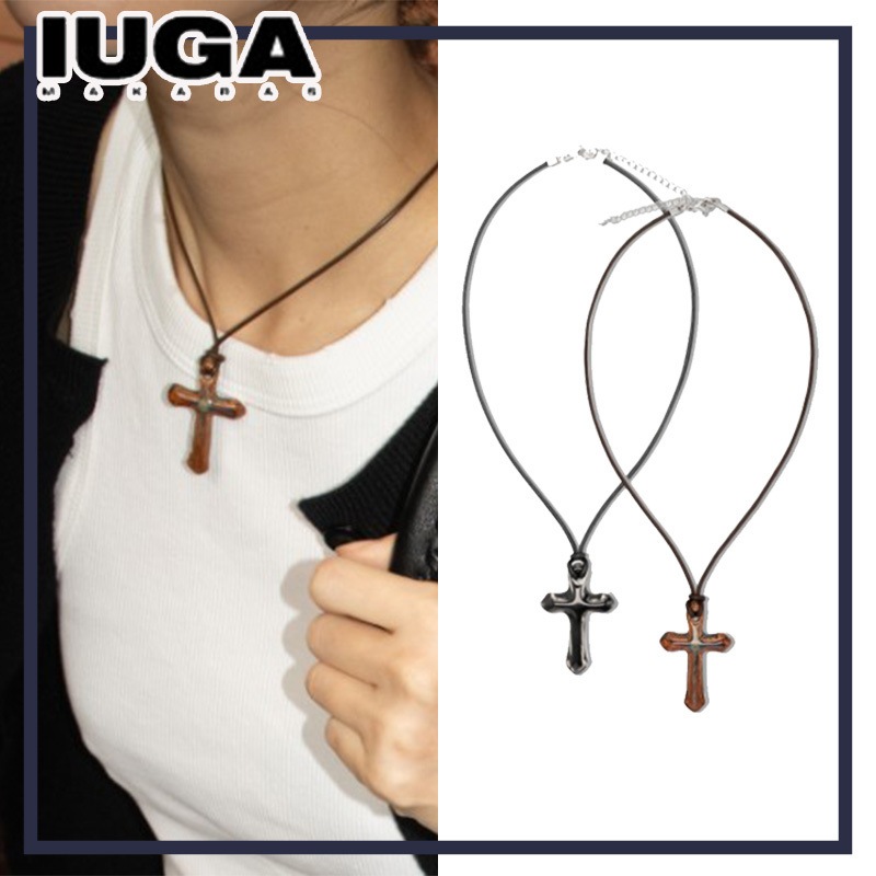 【IUGAMAKARAS】CROSS necklace