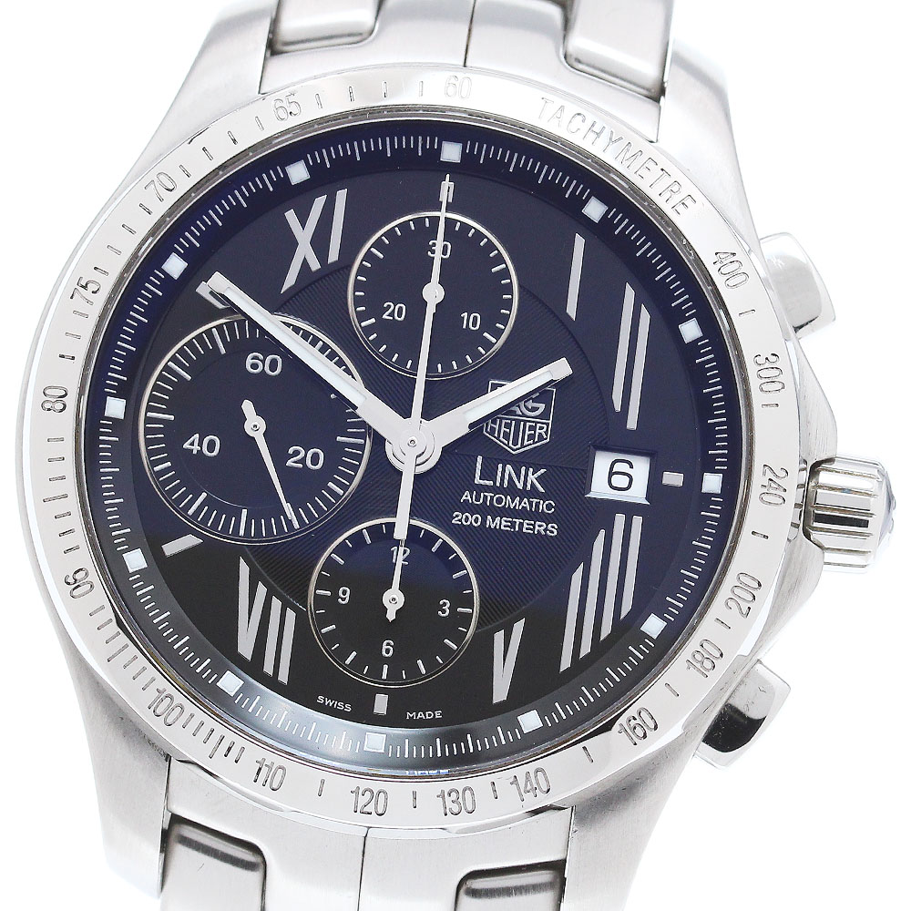 タグホイヤー TAG HEUER CJF211N.BA0598 リンク スターダスト 日本限定350本 クロノグラフ 自動巻き メンズ _863450【中古】 116,200円