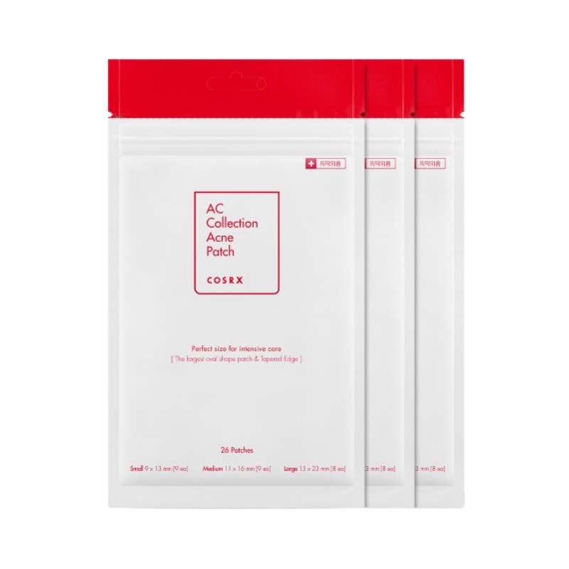2+1(78枚) ACコレクション アクネパッチ AC Collection Acne Patch 26ea 全26枚/3サイズ にきびパッチ ニキビ
