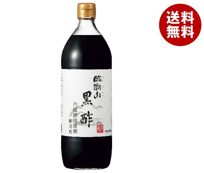内堀醸造 臨醐山 黒酢 900ml瓶×6本入
