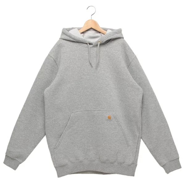 パーカー フーディー ミッドウェイトフードスウェット ワンポイント グレー メンズ レディース ユニセックス K121