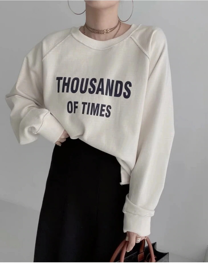 【急速出荷!】あり スウェット スウェット パーカー レディース リバーシブル トレーナー トップス レディース 秋 プルオーバー スウェット トレーナー ゆったり おしゃれ オーバーサイズ カジ