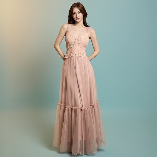 D5278 コルセット レイヤード ワンピース 27,811円