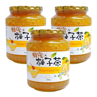 [お買い得3個セット] 蜂蜜柚子茶 580gX3個 / 韓国茶 / ...のサムネイル