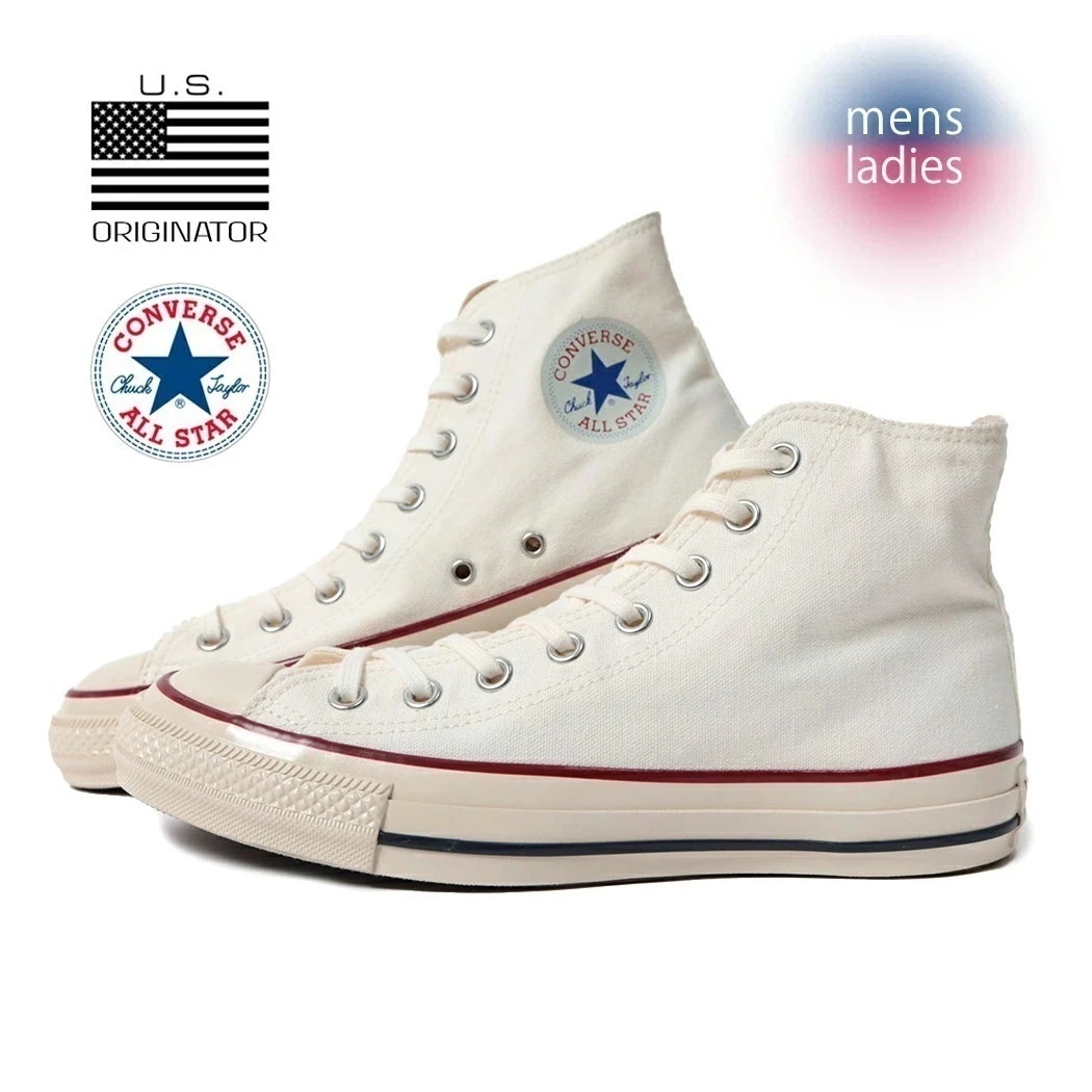 CONVERSE コンバース オールスター ハイ スニーカー ALL STAR US HI WHITE/TRICO ( CT70 白 ホワイト メンズ レディース ウィメンズ 31308190 )