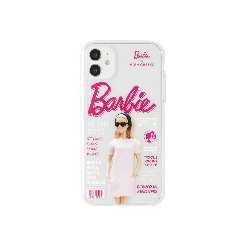 （お得な特別割引価格） [IVE ガウル 着用] HIGH CHEEKS barbie magazine Clear スマホ ケース iPhone 韓国 アイドル 雑貨 かわいい おしゃれ その他 iPhone ケース