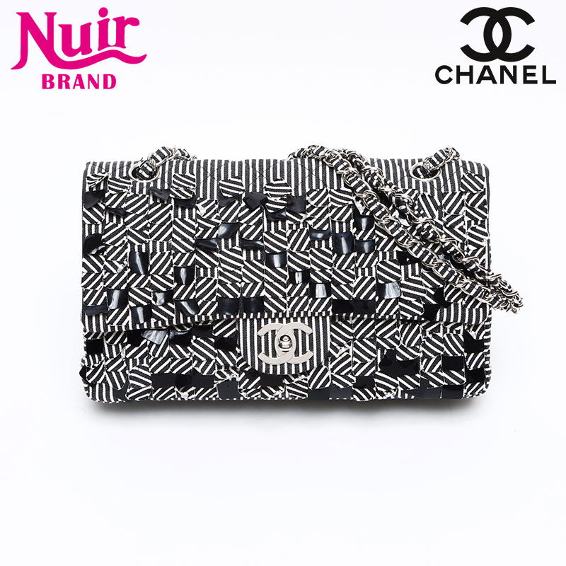 ショルダーバッグ ブラック ホワイト WS13238