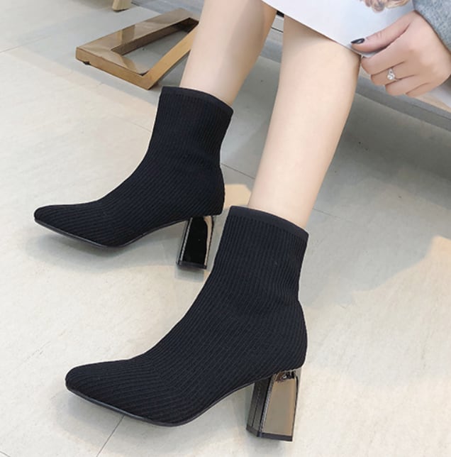 シューズ 靴 くつ l ブーツ レディースシューズ レディースブーツ ショートブーツ ヒール 7cmヒール 太ヒール スクエアトゥ 歩きやすい 履きやすい 美脚 脚長 厚手 かわいい 大人可愛い き 5,413円