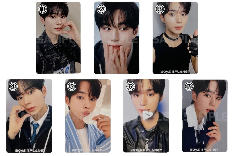 BOYS Ⅱ PLANET KCON LA 2025 限定 トレカ チェ リブ BOYS Ⅱ PLANET KCON LA 2025 限定 トレカ チェ リブ BOYS Ⅱ