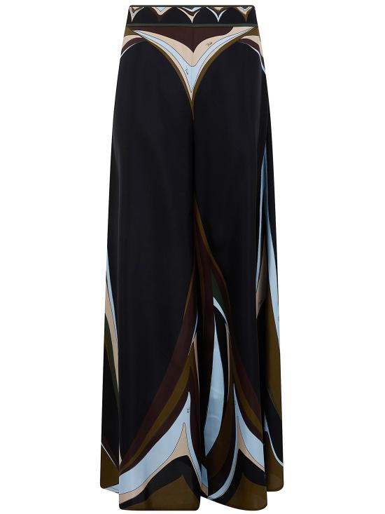 EMILIO PUCCI Women Straight Pants 6HRT03 6H872 072 KHAKI BLUE